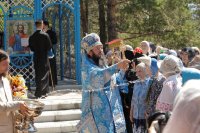 68-Празднование в честь Знаменско-Абалацкой иконы Божией Матери. Божественная Литургия на Святом Ключе
