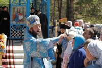 69-Празднование в честь Знаменско-Абалацкой иконы Божией Матери. Божественная Литургия на Святом Ключе
