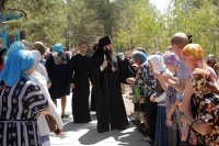 73-Празднование в честь Знаменско-Абалацкой иконы Божией Матери. Божественная Литургия на Святом Ключе