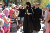 74-Празднование в честь Знаменско-Абалацкой иконы Божией Матери. Божественная Литургия на Святом Ключе