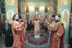 Архипастырский визит в Семипалатинск. Божественная Литургия в Знаменско-Абалацком женском монастыре