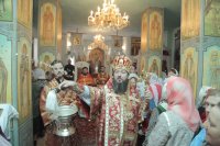 36-Архипастырский визит в Семипалатинск. Божественная Литургия в Знаменско-Абалацком женском монастыре