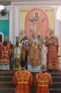 27-Епископ Амфилохий сослужил Главе Казахстанского Митрополичьего округа за Божественной Литургией  в Никольском соборе Алма-Аты, отмечающем престольный праздник