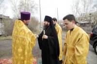 4-Архиерейская Божественная Литургия в Свято-Серафимовском храме поселка Белоусовка