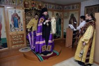 9-Архиерейская Божественная Литургия в Свято-Серафимовском храме поселка Белоусовка