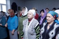 12-Архиерейская Божественная Литургия в Свято-Серафимовском храме поселка Белоусовка