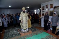 14-Архиерейская Божественная Литургия в Свято-Серафимовском храме поселка Белоусовка
