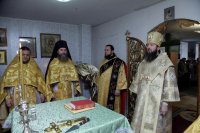 19-Архиерейская Божественная Литургия в Свято-Серафимовском храме поселка Белоусовка