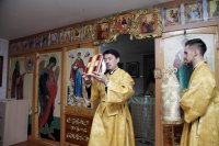 20-Архиерейская Божественная Литургия в Свято-Серафимовском храме поселка Белоусовка