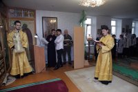 22-Архиерейская Божественная Литургия в Свято-Серафимовском храме поселка Белоусовка