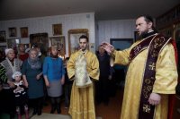 28-Архиерейская Божественная Литургия в Свято-Серафимовском храме поселка Белоусовка