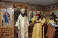 31-Архиерейская Божественная Литургия в Свято-Серафимовском храме поселка Белоусовка