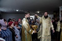 36-Архиерейская Божественная Литургия в Свято-Серафимовском храме поселка Белоусовка