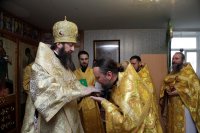39-Архиерейская Божественная Литургия в Свято-Серафимовском храме поселка Белоусовка