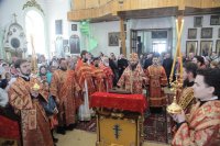 43-«Любопытною десницею жизноподательная Твоя ребра Фома испыта, Христе Боже». Престольное торжество Спасо-Воскресенского кафедрального собора.