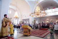 9-Архиерейское богослужение в Неделю 7-ю по Пятидесятнице