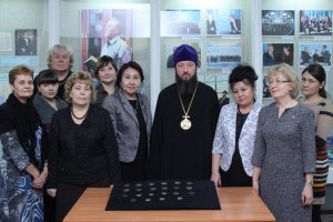 Епископ Амфилохий посетил Восточно-Казахстанский областной историко-краеведческий музей