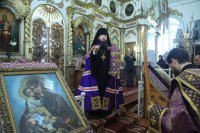 4-Архипастырский визит в Семипалатинск. Литургия Преждеосвященных Даров в Спасо-Воскресенском кафедральном соборе