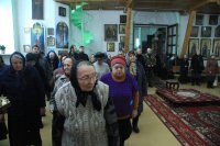 5-Архипастырский визит в Семипалатинск. Литургия Преждеосвященных Даров в Спасо-Воскресенском кафедральном соборе