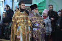7-Архипастырский визит в Семипалатинск. Литургия Преждеосвященных Даров в Спасо-Воскресенском кафедральном соборе