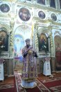 11-Архипастырский визит в Семипалатинск. Литургия Преждеосвященных Даров в Спасо-Воскресенском кафедральном соборе