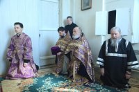 12-Архипастырский визит в Семипалатинск. Литургия Преждеосвященных Даров в Спасо-Воскресенском кафедральном соборе