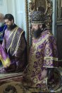 13-Архипастырский визит в Семипалатинск. Литургия Преждеосвященных Даров в Спасо-Воскресенском кафедральном соборе