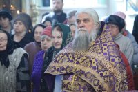 25-Архипастырский визит в Семипалатинск. Литургия Преждеосвященных Даров в Спасо-Воскресенском кафедральном соборе