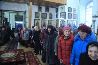 27-Архипастырский визит в Семипалатинск. Литургия Преждеосвященных Даров в Спасо-Воскресенском кафедральном соборе