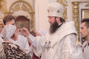 «Величай, душе моя, вознесшагося от земли на небо Христа Жизнодавца». Канун праздника Вознесения Господня в главном храме Рудного Алтая