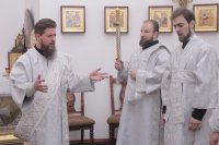 1-«Величай, душе моя, вознесшагося от земли на небо Христа Жизнодавца». Канун праздника Вознесения Господня в главном храме Рудного Алтая