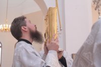 19-«Величай, душе моя, вознесшагося от земли на небо Христа Жизнодавца». Канун праздника Вознесения Господня в главном храме Рудного Алтая