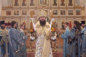 «Благая Вратарнице, двери райския верным отверзающая». Празднование Иверской иконы Божией Матери. Пятилетие архиерейской хиротонии епископа Амфилохия