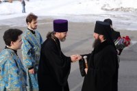 4-﻿«Благая Вратарнице, двери райския верным отверзающая». Празднование Иверской иконы Божией Матери. Пятилетие архиерейской хиротонии епископа Амфилохия