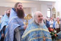 45-﻿«Благая Вратарнице, двери райския верным отверзающая». Празднование Иверской иконы Божией Матери. Пятилетие архиерейской хиротонии епископа Амфилохия