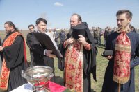 29-В день Радоницы епископ Амфилохий возглавил богослужение в Андреевском кафедральном соборе