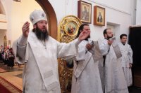 17-«Вознеслся еси во славе, Христе Боже наш». Православные христиане Усть-Каменогорска молитвенно встретили праздник Вознесения Господня