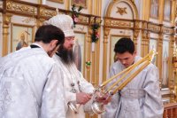20-«Вознеслся еси во славе, Христе Боже наш». Православные христиане Усть-Каменогорска молитвенно встретили праздник Вознесения Господня