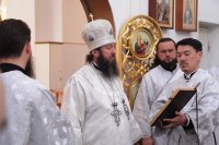 24-«Вознеслся еси во славе, Христе Боже наш». Православные христиане Усть-Каменогорска молитвенно встретили праздник Вознесения Господня