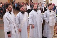 25-«Вознеслся еси во славе, Христе Боже наш». Православные христиане Усть-Каменогорска молитвенно встретили праздник Вознесения Господня