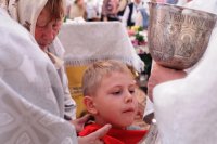 31-«Вознеслся еси во славе, Христе Боже наш». Православные христиане Усть-Каменогорска молитвенно встретили праздник Вознесения Господня