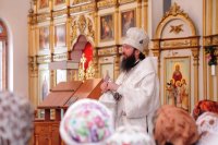 35-«Вознеслся еси во славе, Христе Боже наш». Православные христиане Усть-Каменогорска молитвенно встретили праздник Вознесения Господня
