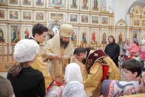 Служение епископа Амфилохия в Неделю 3-ю по Пятидесятнице