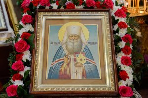 Епископ Амфилохий принял участие в духовных торжествах по случаю дня преставления священноисповедника Николая, митрополита Алма-Атинского (+ВИДЕО)