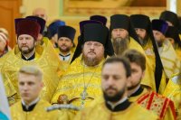6-Епископ Амфилохий принял участие в духовных торжествах по случаю дня преставления священноисповедника Николая, митрополита Алма-Атинского (+ВИДЕО)