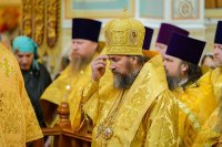 10-Епископ Амфилохий принял участие в духовных торжествах по случаю дня преставления священноисповедника Николая, митрополита Алма-Атинского (+ВИДЕО)