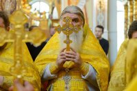 33-Епископ Амфилохий принял участие в духовных торжествах по случаю дня преставления священноисповедника Николая, митрополита Алма-Атинского (+ВИДЕО)