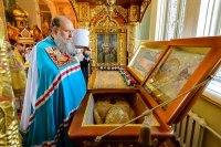 37-Епископ Амфилохий принял участие в духовных торжествах по случаю дня преставления священноисповедника Николая, митрополита Алма-Атинского (+ВИДЕО)