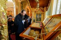 39-Епископ Амфилохий принял участие в духовных торжествах по случаю дня преставления священноисповедника Николая, митрополита Алма-Атинского (+ВИДЕО)