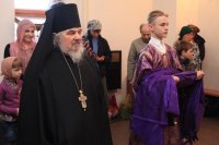 3-В Неделю 4-ю Великого поста епископ Амфилохий совершил Божественную Литургию в главном храме Восточного Казахстана